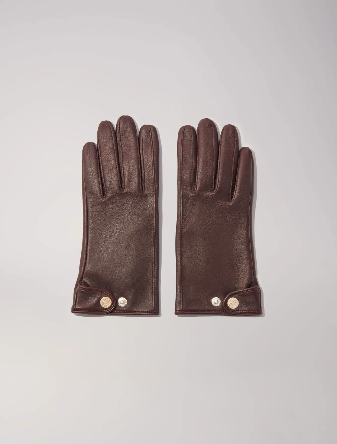 Maje Bonnets, Echarpes & Gants^Gants en cuir