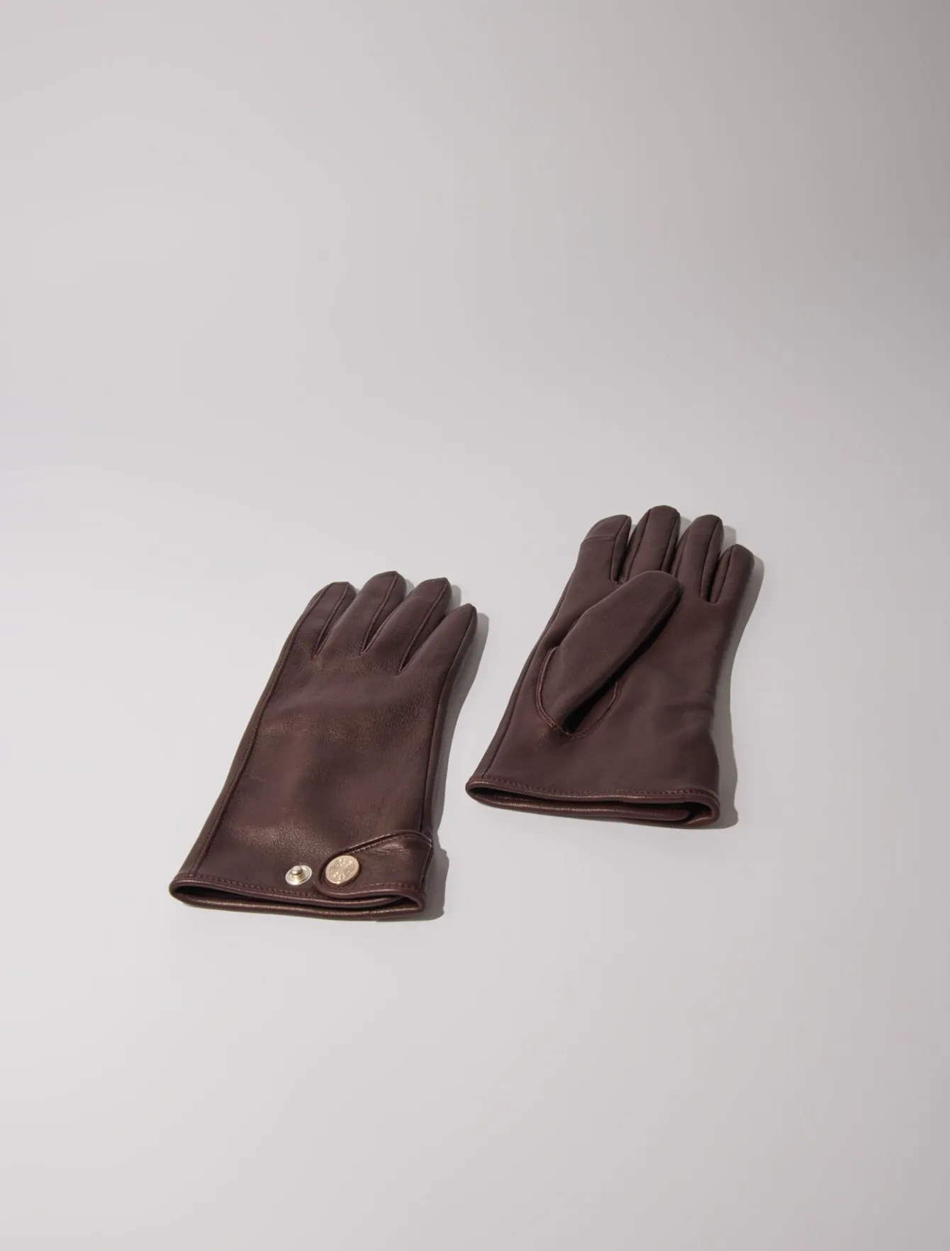 Maje Bonnets, Echarpes & Gants^Gants en cuir