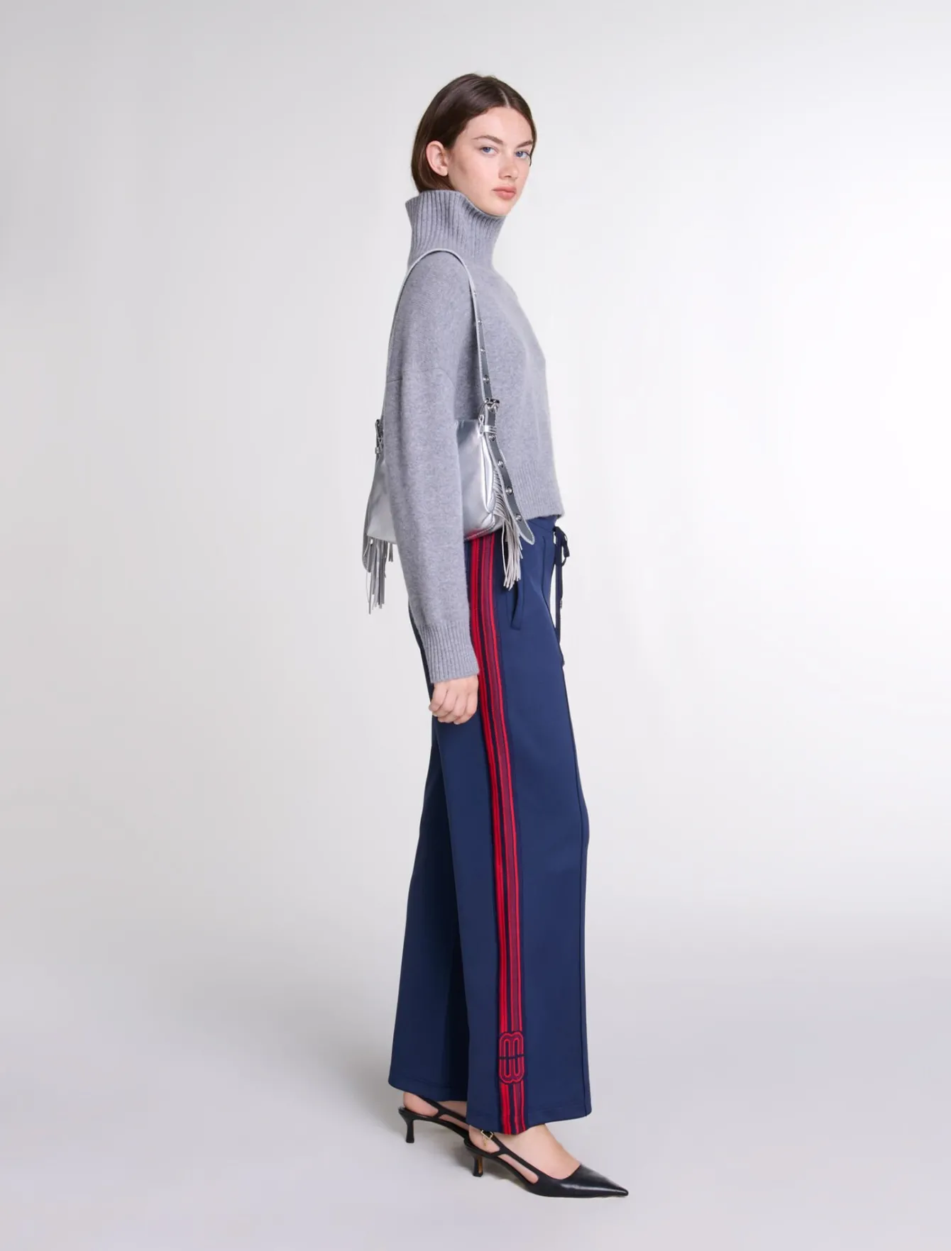 Maje Pantalons & Jeans^Pantalon à bandes