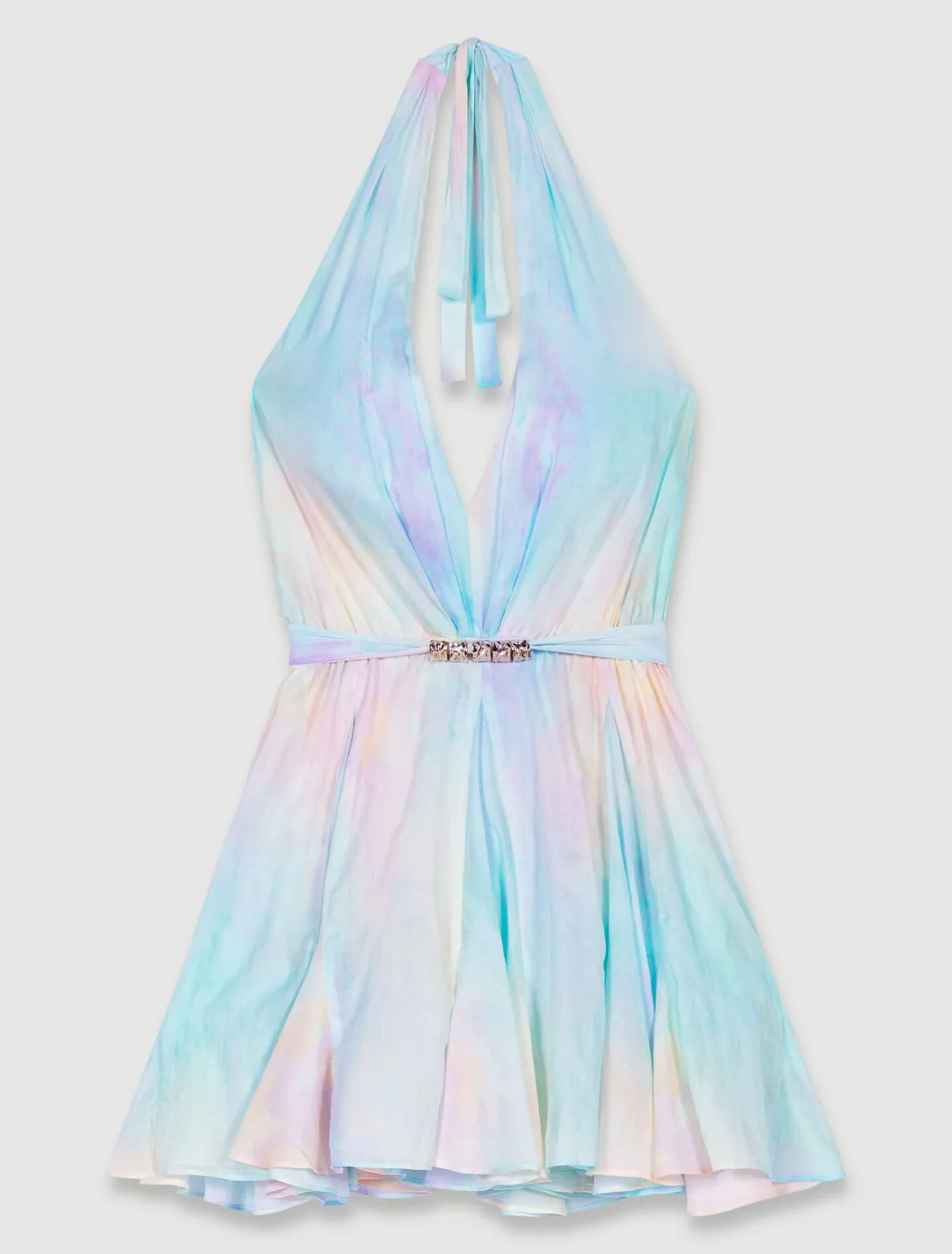 Maje Robes Courtes | Robes^Robe tie and dye dos nu