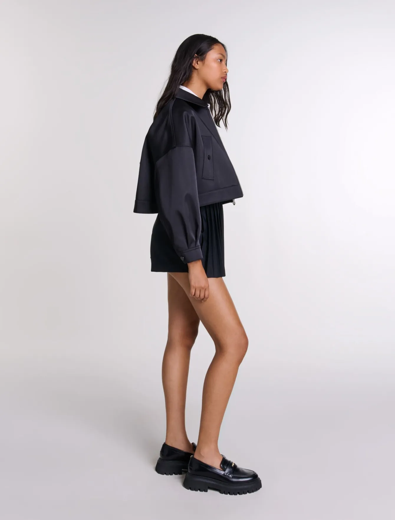 Maje Jupes & Shorts^Short droit plissé